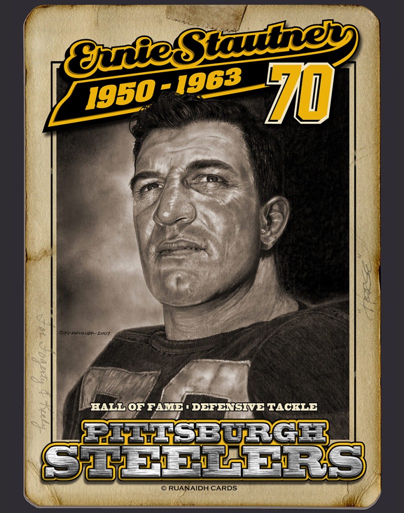 Ernie Stautner Hall of Fame Card