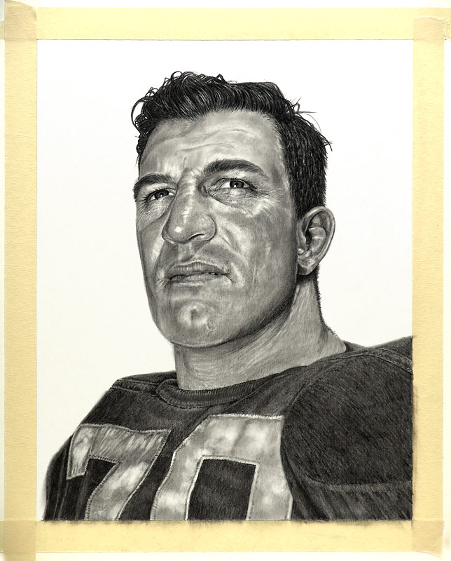 Hall of Fame defensive tackle Ernie Stautner