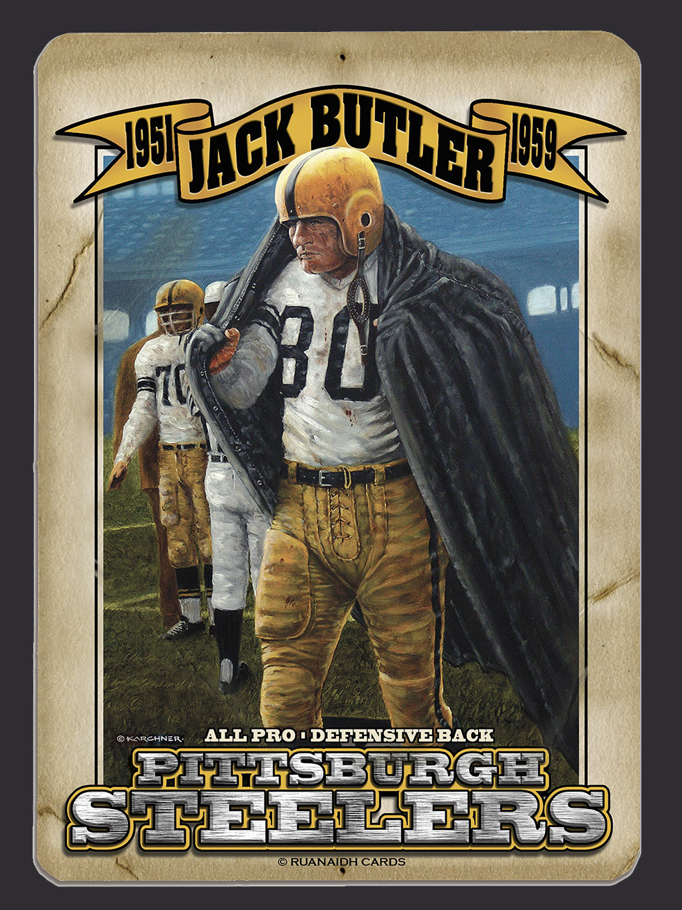 Jack Butler – A Man for all Seasons Forbes Field Card