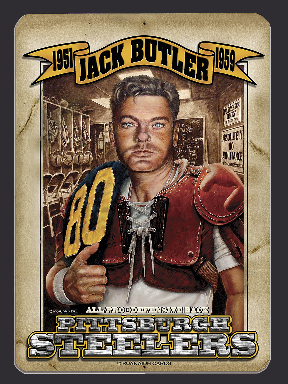Jack Butler – A Man for all Seasons Locker Room Card