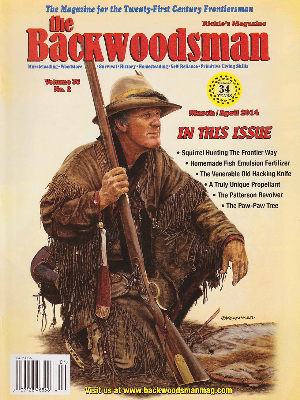 Spirit Horse Hunter Richard Ashburn Backwoodsman Cover