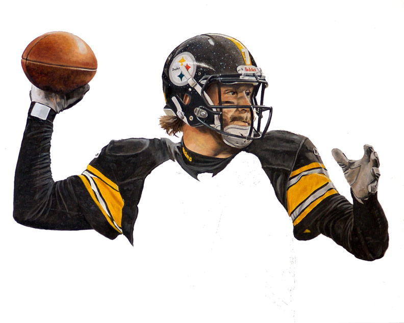 Standing Tall Ben Roethlisberger WIP 03