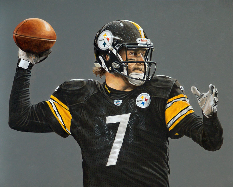 Standing Tall Ben Roethlisberger WIP 07