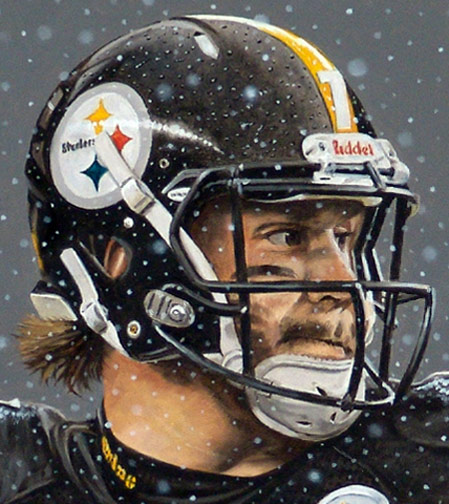 Standing Tall Ben Roethlisberger WIP 08