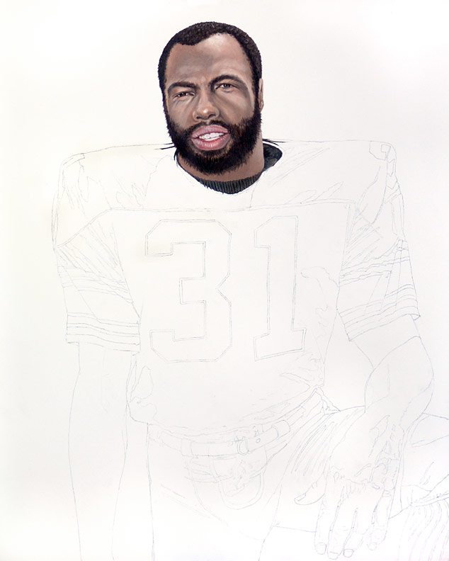 Steeler Great Donnie Shell WIP 01