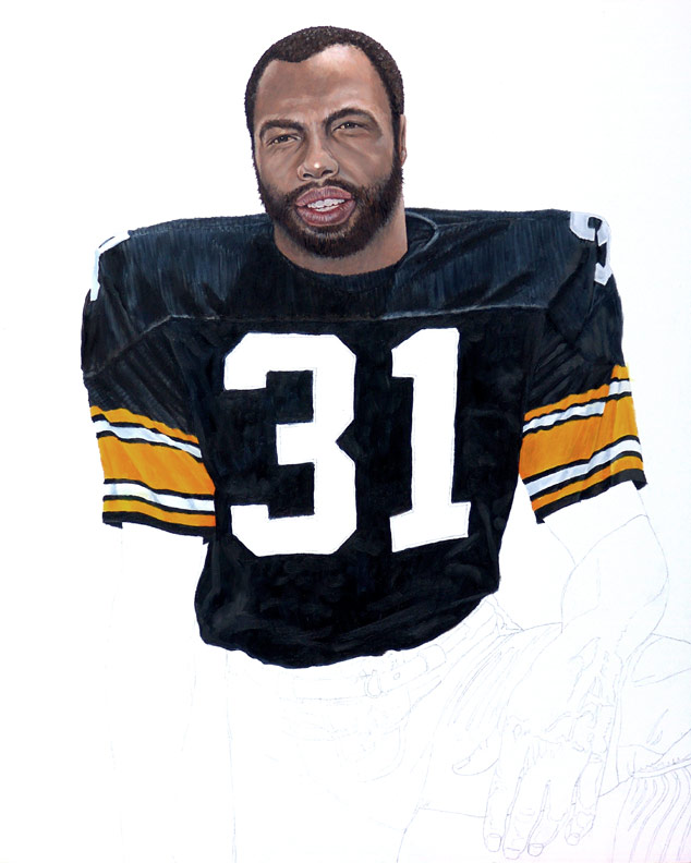 Steeler Great Donnie Shell WIP 03