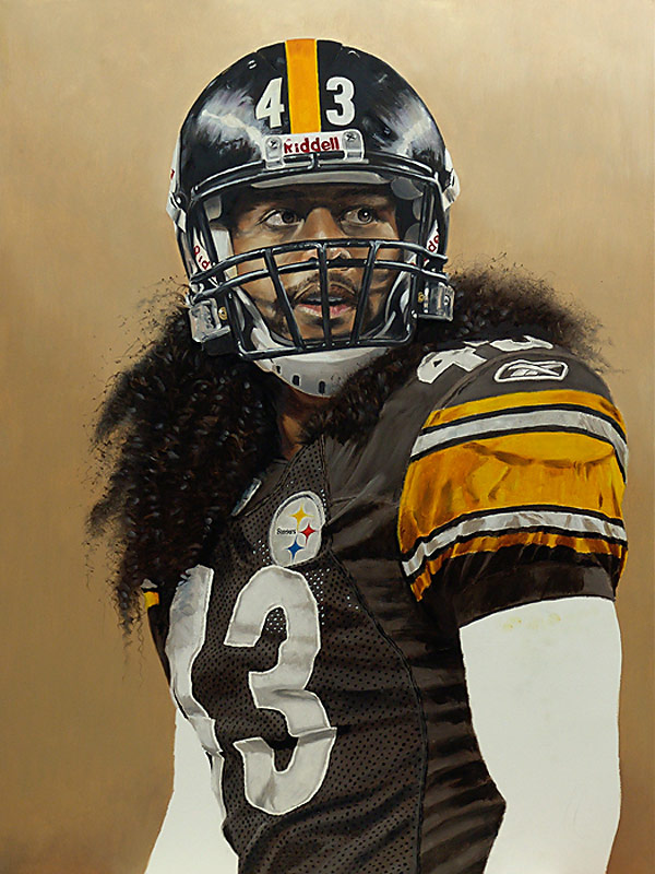 troy polamalu straight hair