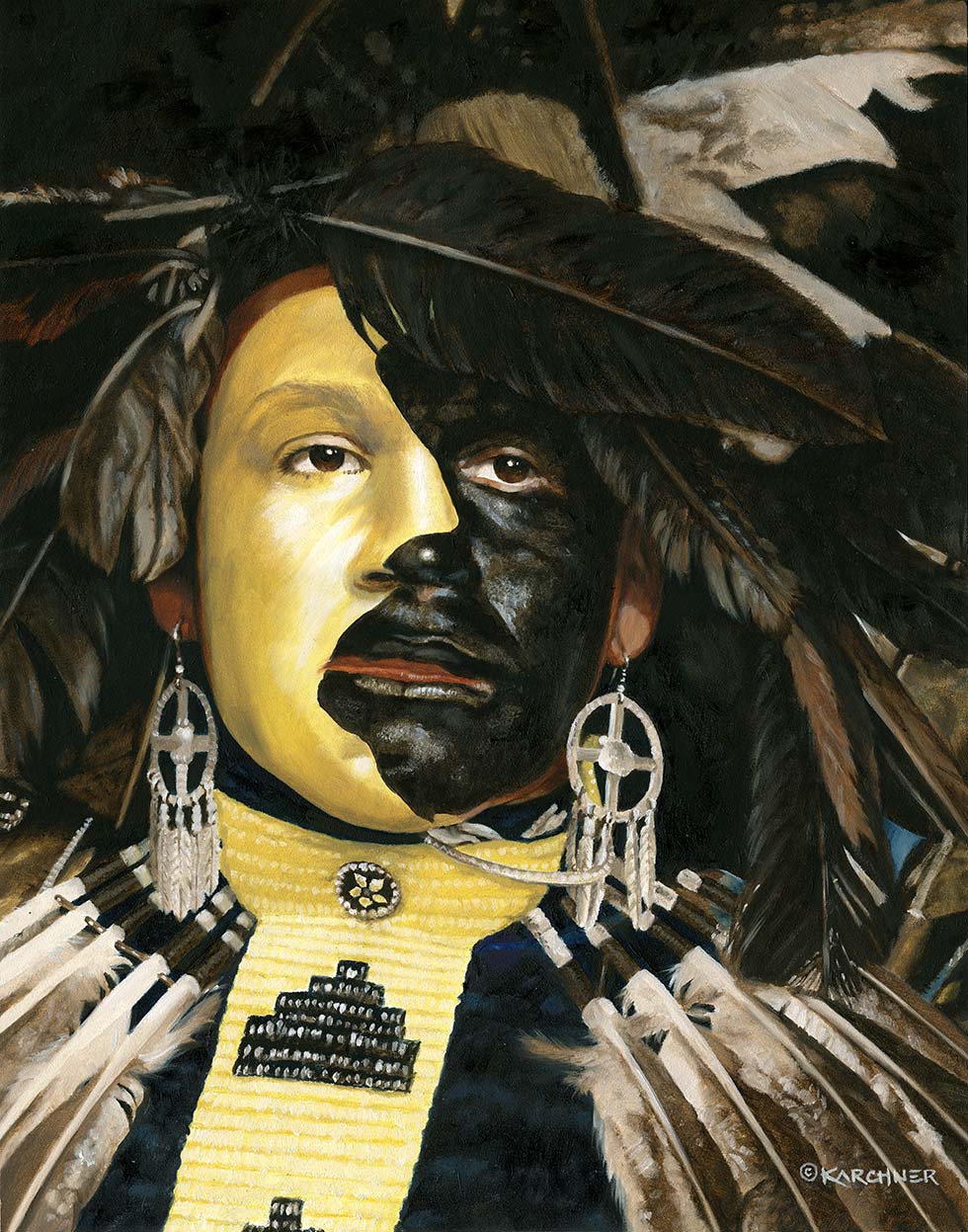 Painting of Cheyenne Moon – Danny Reyes