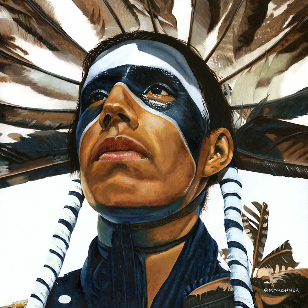 Painting of Proud – Jay Eagle