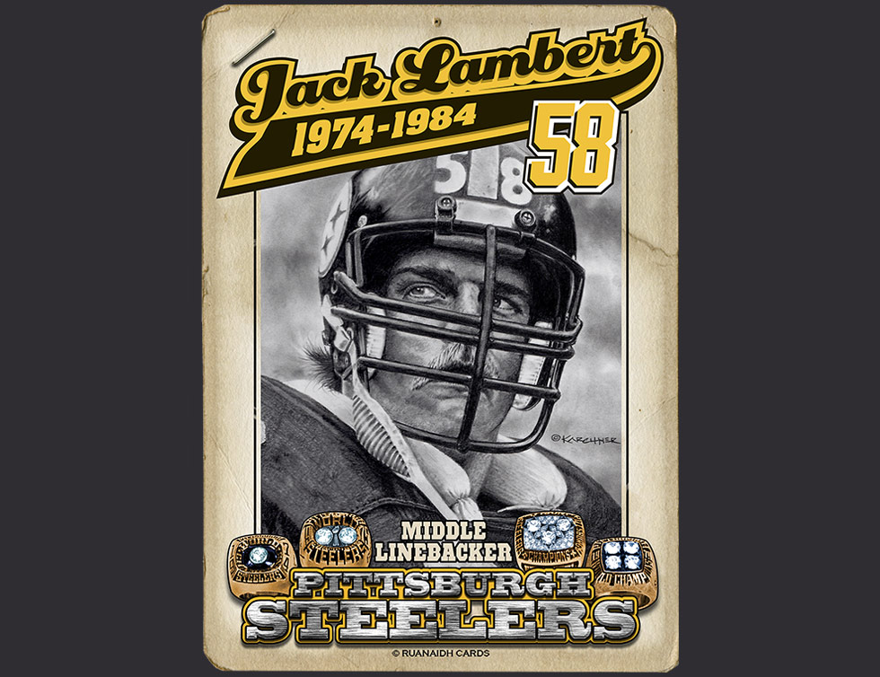 Photo of Jack Lambert trading card