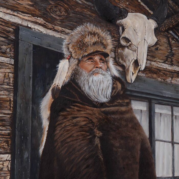 Painting Of The Buffalo Robe