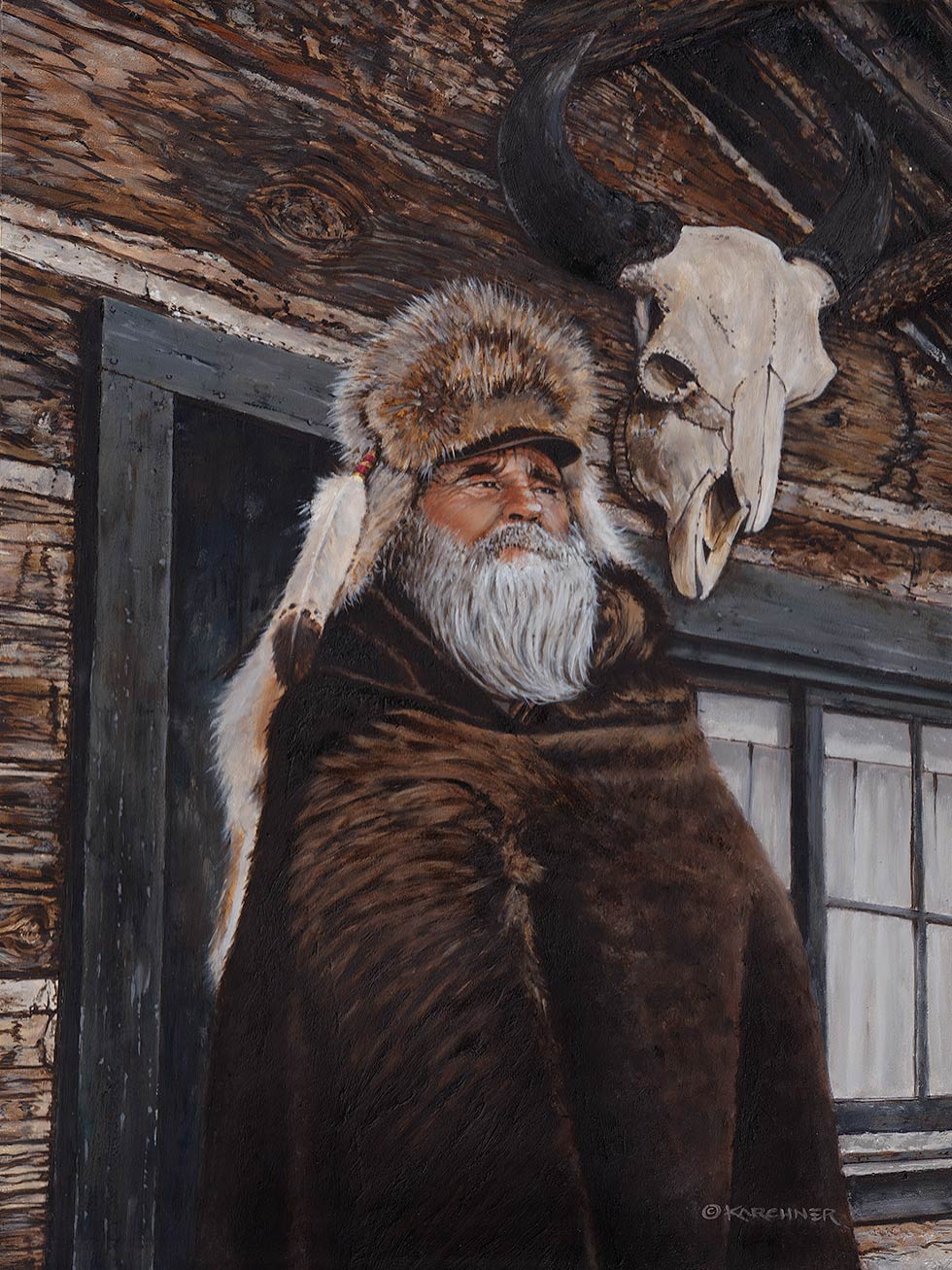 Painting of The Buffalo Robe